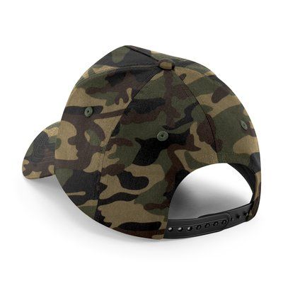 Gorra de camuflaje con parche Jungle Camo