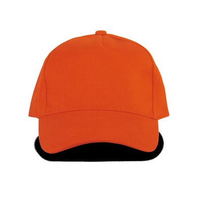 Gorra cierre trasero con hebilla Naranja