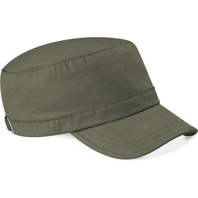 Gorra Correa de ajuste con hebilla metálica Olive Green