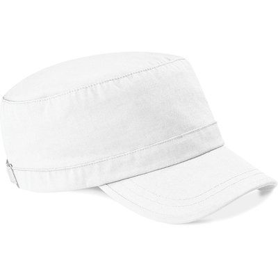 Gorra Correa de ajuste con hebilla metálica White