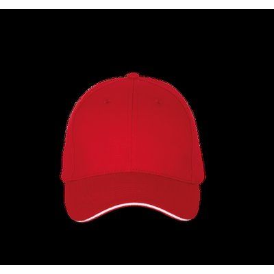 Gorra con Correa de ajuste Red / White