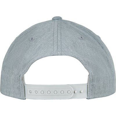 Gorra curva clásica Heather Grey