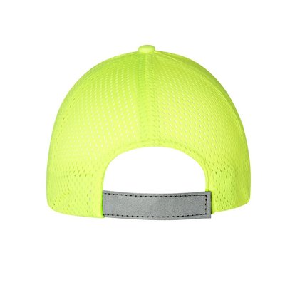 Gorra deportiva amarillo flúor