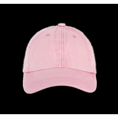 Gorra diseño vintage Washed Dark Pink