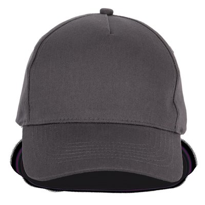 Gorra eco con cierre de velcro Gris