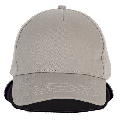 Gorra eco con cierre de velcro Light Grey