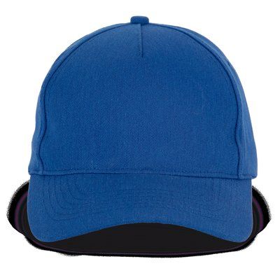 Gorra eco con cierre de velcro Royal Blue