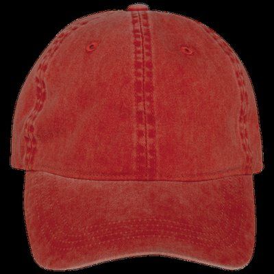 Gorra efecto lavado Washed Paprika