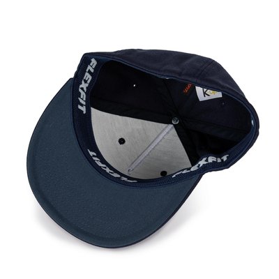 Gorra Flexfit con visera plana Azul S/M