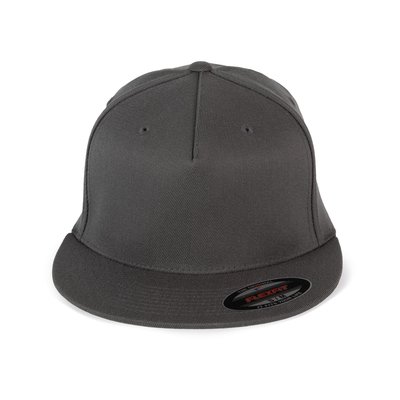 Gorra Flexfit con visera plana Gris L/XL