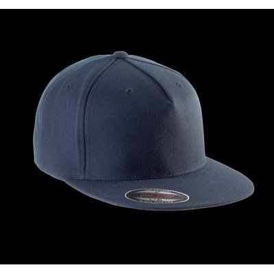 Gorra Flexfit con visera plana Navy S/M