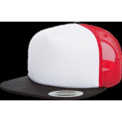 Gorra foam trucker Black / White / Red