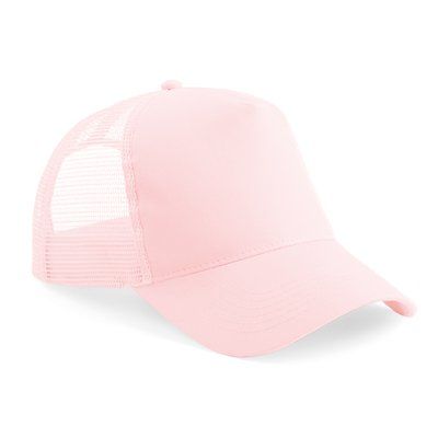 Gorra infantil ajustable de rejilla Pastel Pink