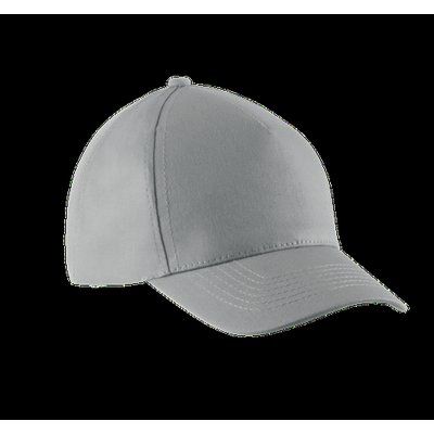 Gorra infantil de algodón con velcro Light Grey