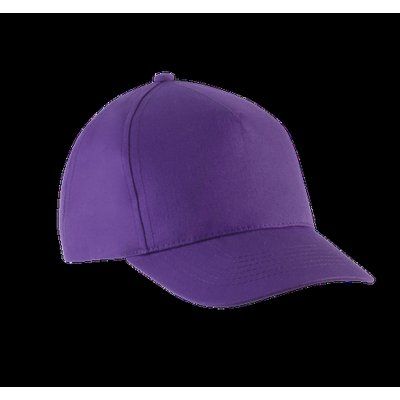 Gorra infantil de algodón con velcro Purple