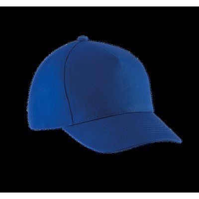 Gorra infantil de algodón con velcro Royal Blue