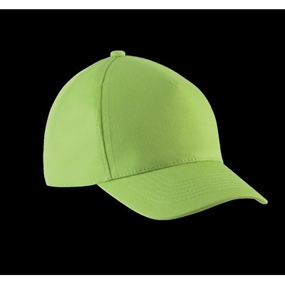 Gorra infantil de algodón con velcro Verde