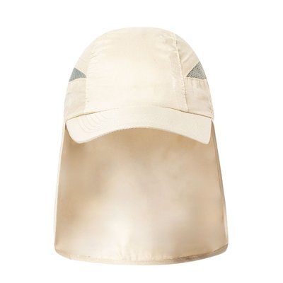 Gorra microfibra con protección de cuello