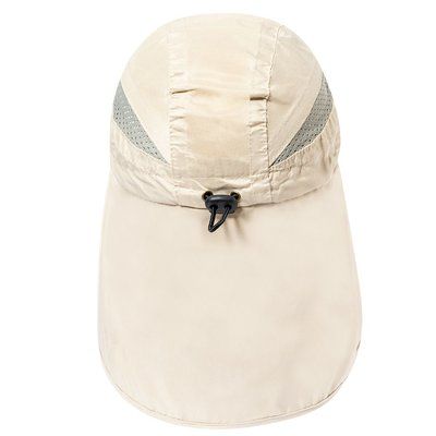 Gorra microfibra con protección de cuello