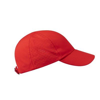 Gorra microfibra con redecilla transpirable