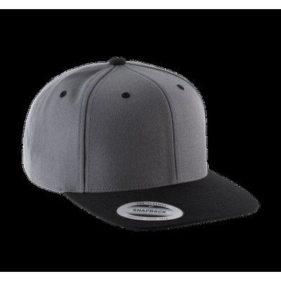 Gorra Modelo clásico visera plana Dark Grey / Black