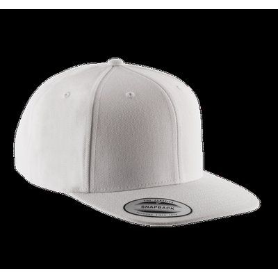 Gorra Modelo clásico visera plana White