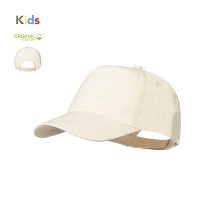 Gorra Niño Algodón Orgánico 5 Paneles