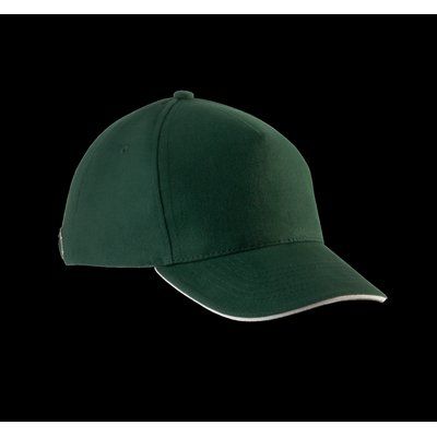 Gorra para niño Forest Green / Beige