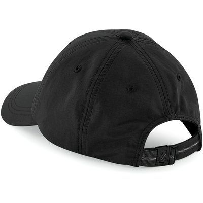 Gorra nylon 6 paneles Black