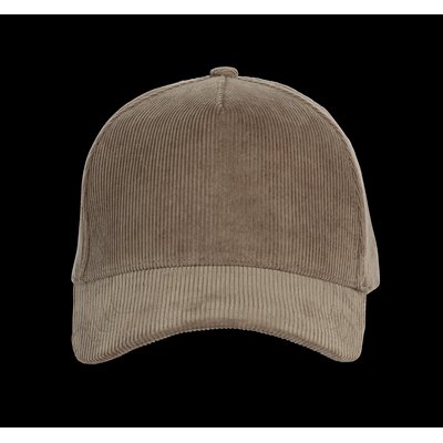 Gorra de pana Marrón