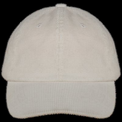 Gorra de pana unisex Ivory