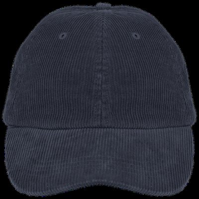 Gorra de pana unisex Navy Blue