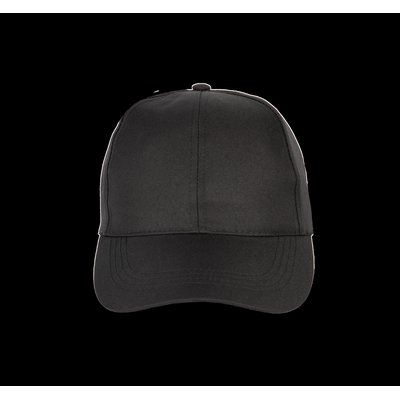 Gorra de poliéster Black