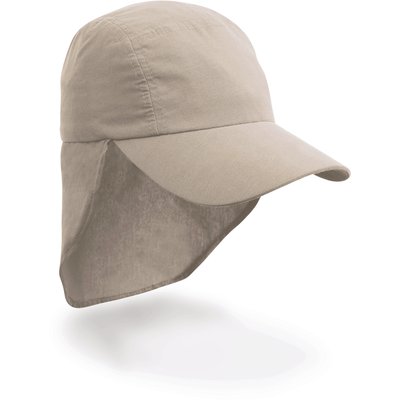 Gorra Protección para las orejas y el cuello Desert Khaki Beige