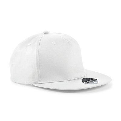 Gorra rapper ajustable White