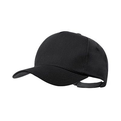 Gorra Reciclada Ajustable Velcro Negro