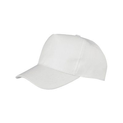 Gorra reciclada infantil White