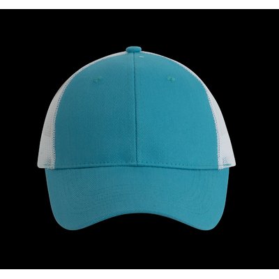 Gorra con rejilla y ajuste plástico Azul