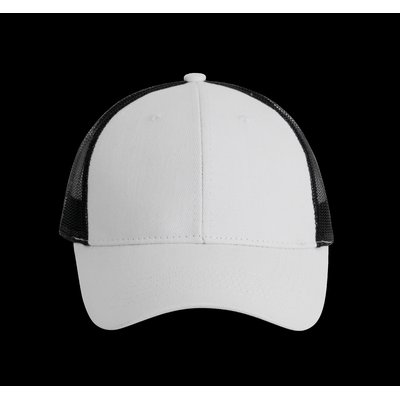 Gorra con rejilla y ajuste plástico Blanco