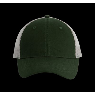 Gorra con rejilla y ajuste plástico Verde