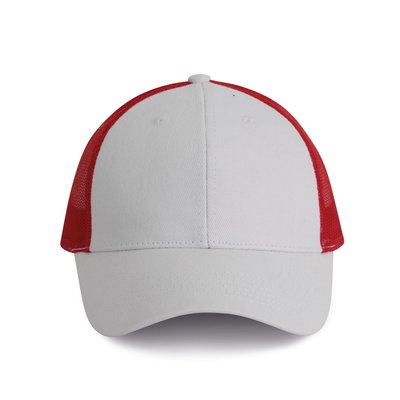 Gorra con rejilla y ajuste plástico