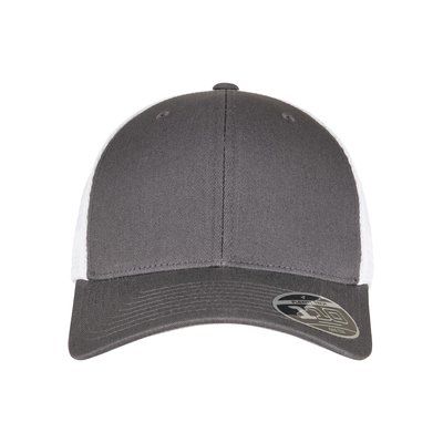 Gorra de rejilla bicolor ajustable CHARCOAL / WHITE