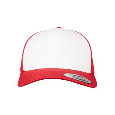 Gorra Retro con rejilla Red / White