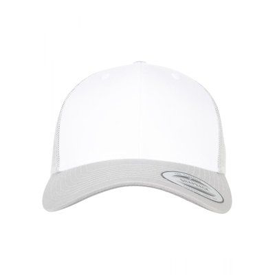 Gorra Retro con rejilla Silver / White