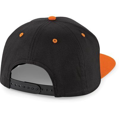 Gorra retro Snapback Black / Orange