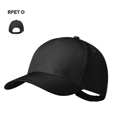 Gorra RPET ajustable con velcro