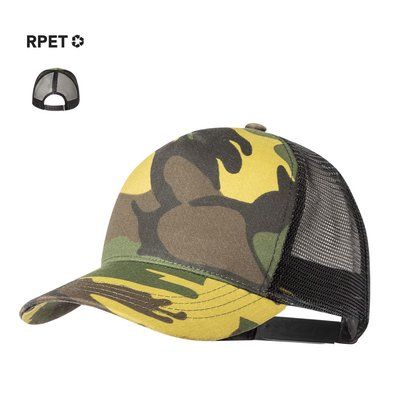 Gorra RPET con cierre rejilla Camuflaje