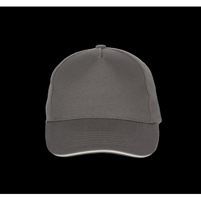 Gorra con sandwich contrastado Gris