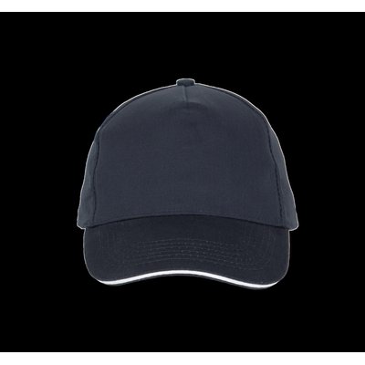 Gorra con sandwich contrastado Navy / White