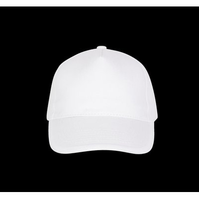 Gorra con sandwich contrastado White